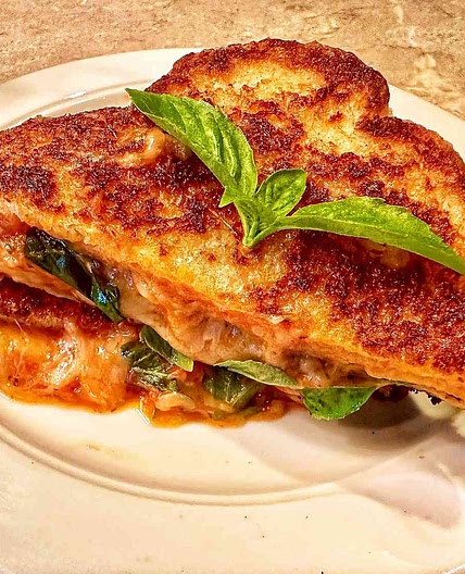 Pizza Grilled Cheese Sandwich