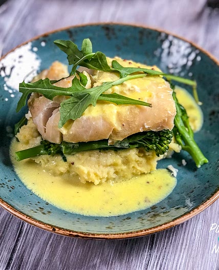 Smoked Haddock and Creamy Mustard Sauce| Slimming & Weight Watchers Friendly