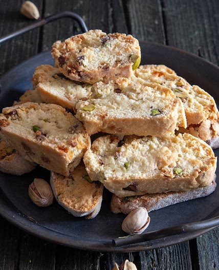 Italian Pistachio Biscotti