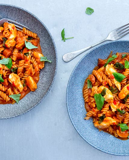 One-Pot Chicken And Chorizo Pasta