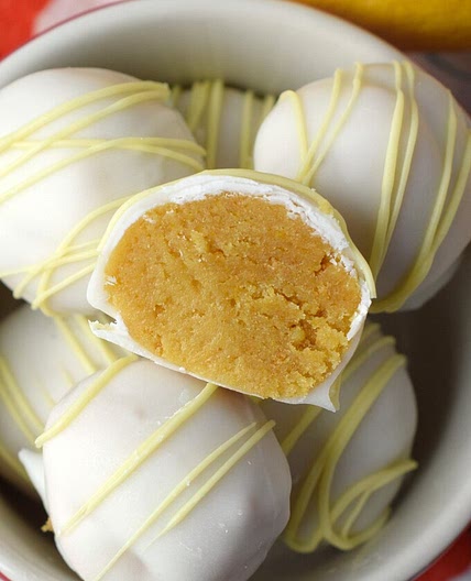 Lemon Cake Truffles
