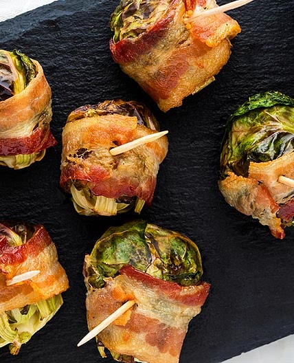 Bacon-Wrapped Brussels Sprouts