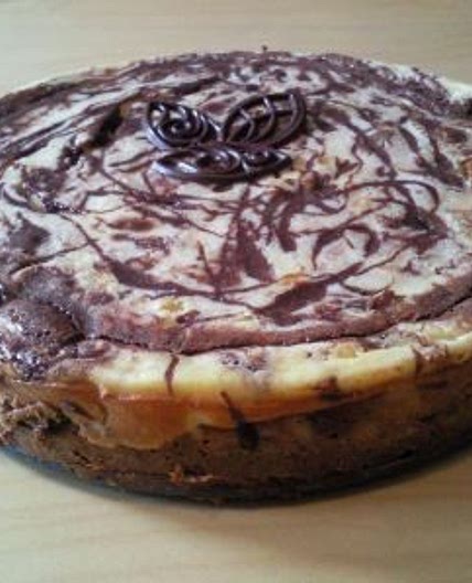 Baked Chocolate Cheesecake