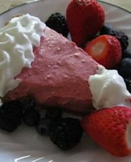 Cranberry Mousse Pie