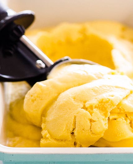 Coconut Mango Ice Cream