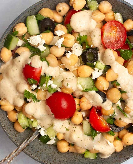 Vegan Chickpea Salad