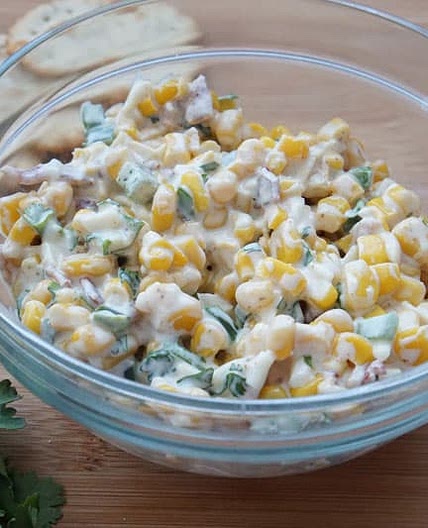 Bacon, Jalapeño, and Corn Salad