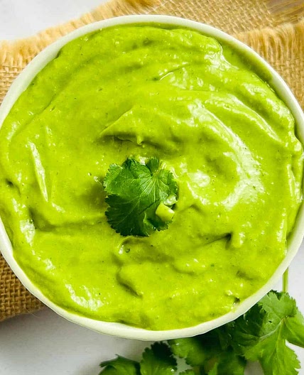 Avocado Cilantro Chutney