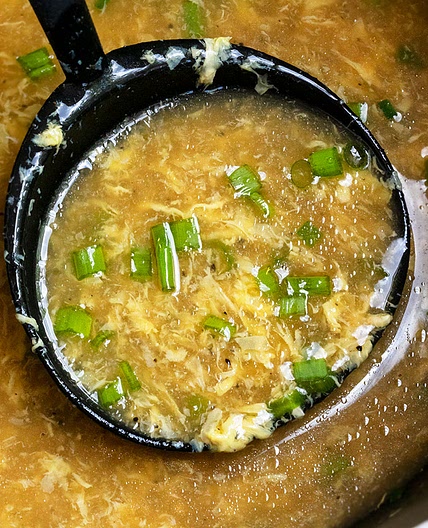 One Pot Egg Drop Soup