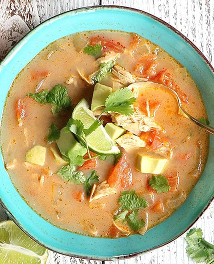 Slow Cooker Chipotle Chicken Soup Recipe