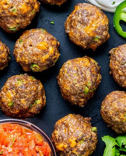 Mexican Keto Meatballs