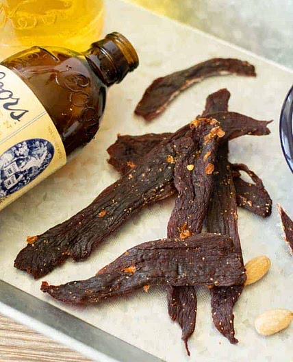 Drunken Hot Deer Jerky