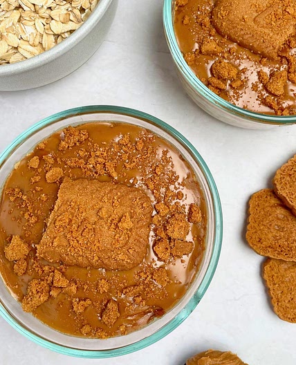 Biscoff Overnight Oats