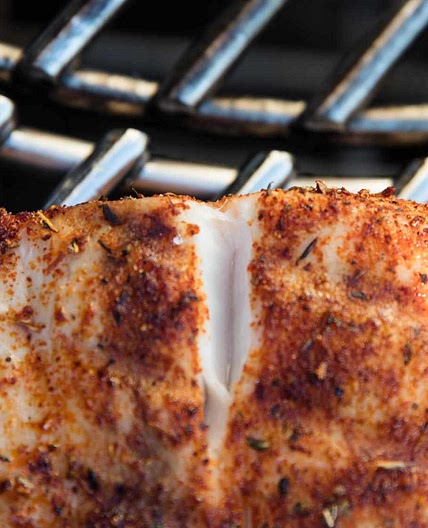 Grilled Blackened Fish Sandwiches