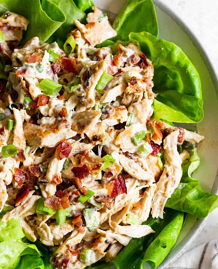 Bacon Scallion Chicken Salad