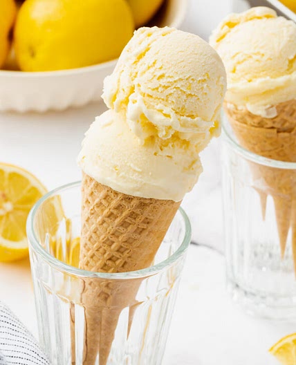 Lemon Ice Cream