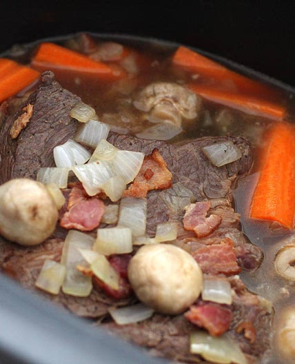 Crock Pot Beer-Braised Pot Roast