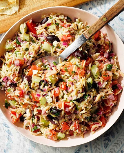 Greek Orzo Salad