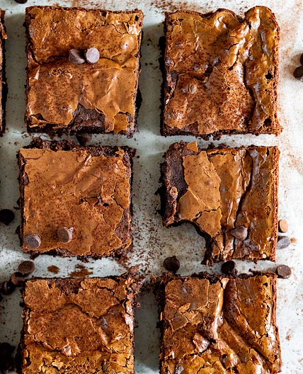 Brown Butter Sourdough Brownies