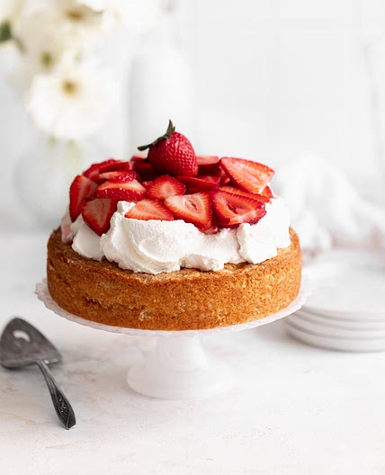 Strawberry Shortcake Cake