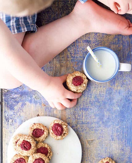 Healthy Thumbprint Cookies
