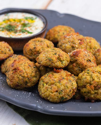 Polpette di zucchine al forno