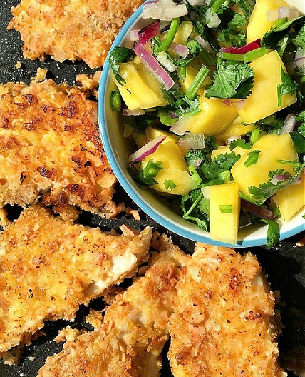 Coconut Crusted Fish