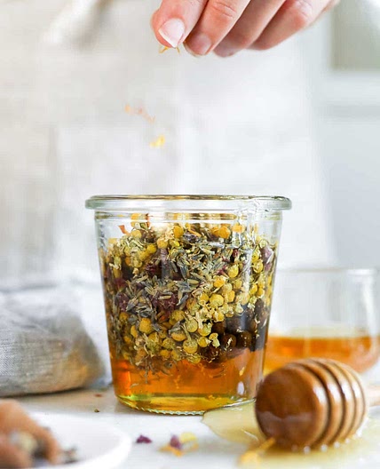 Flower + Herb Infused Honey