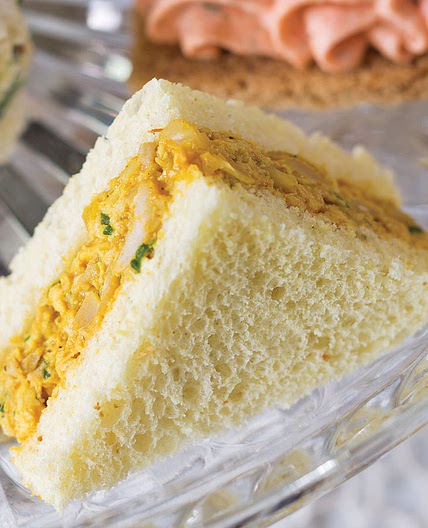 Coronation Chicken Salad Sandwiches