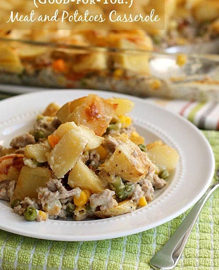 Good-for-You Meat and Potatoes Casserole