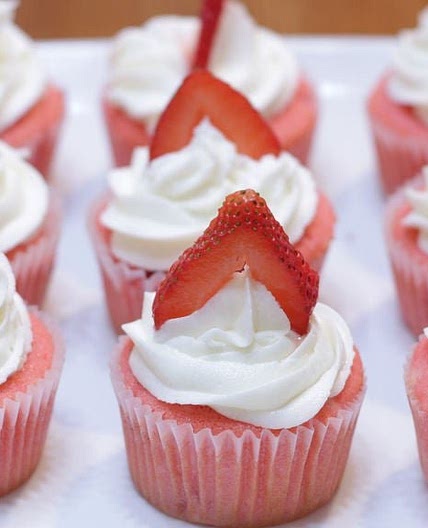 Strawberry Cupcakes