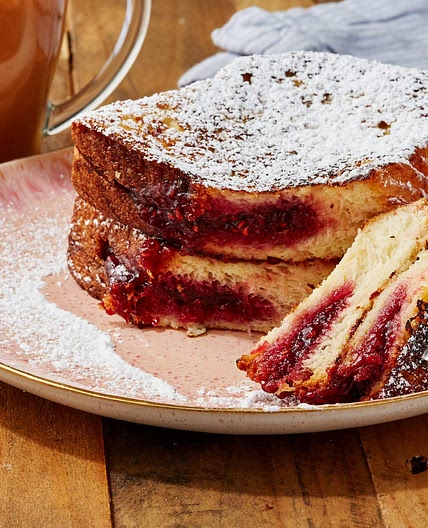Jam Doughnut French Toast