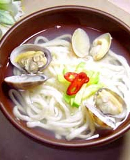 바지락칼국수