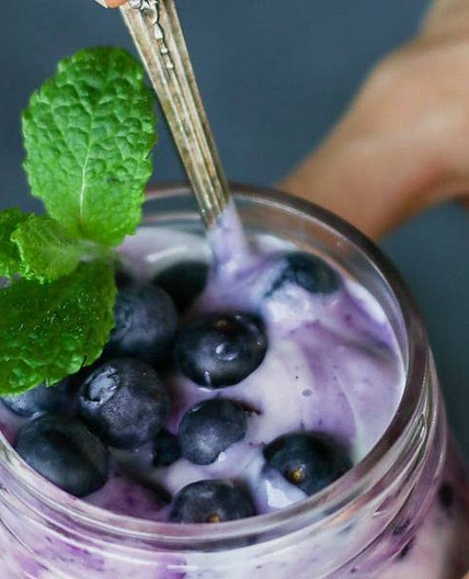 Blueberry Muffin Overnight Oats