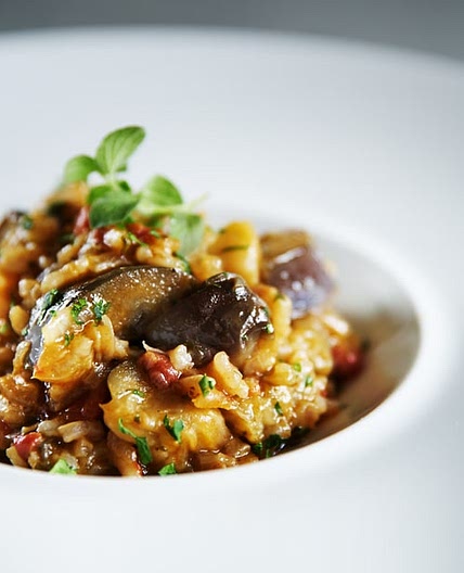 Melitzanopilafo - Eggplant Pilaf