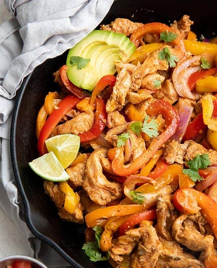 Crockpot Chicken Fajitas