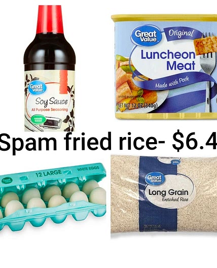 Spam fried rice