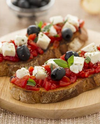 Bruschetta caprese