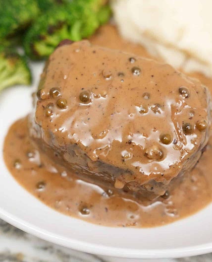 Peppercorn Sauce for Steak (VIDEO)