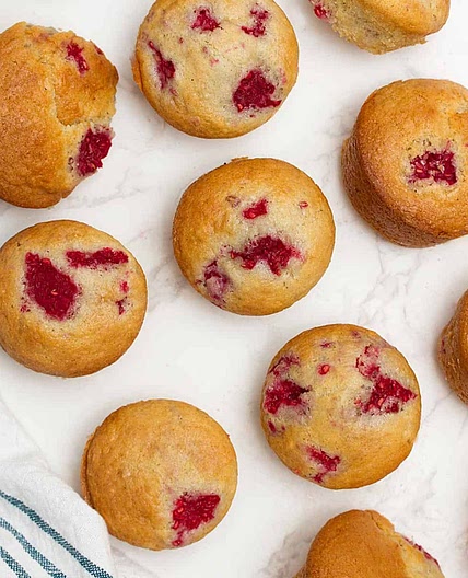 Vegan Raspberry Muffins