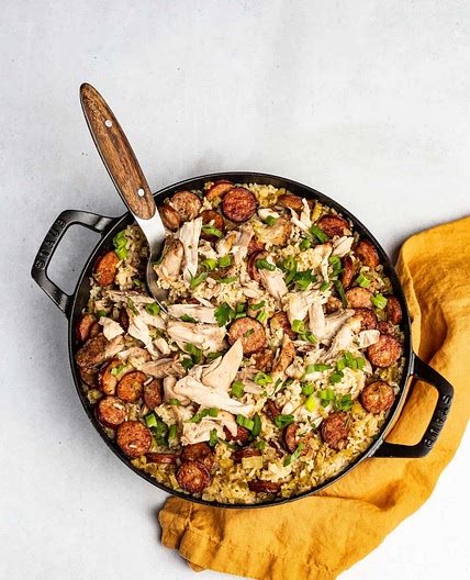 Chicken and Sausage Cajun Jambalaya