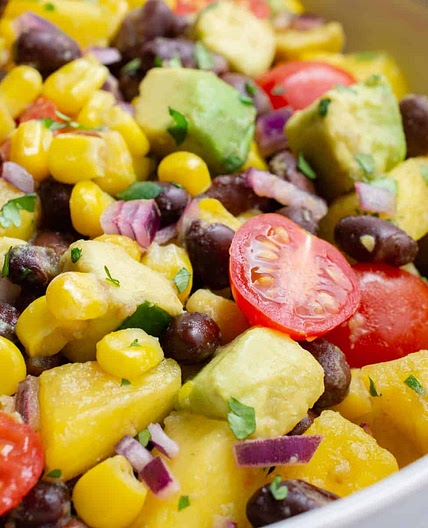 Pineapple Black Bean Salad