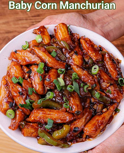 Baby Corn Manchurian Recipe | Baby Corn Manchuria Dry Recipe