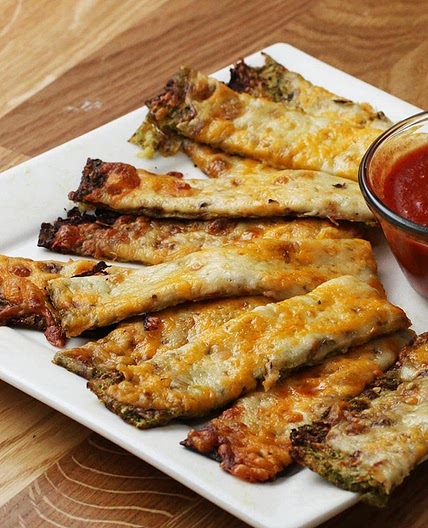Cheesy Zucchini Sticks Recipe by Tasty