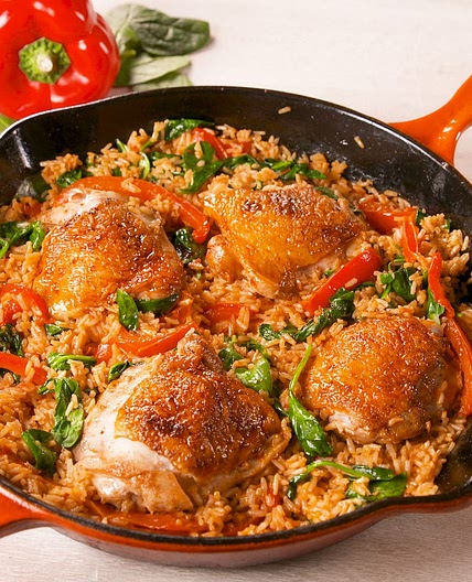 Paprika Chicken & Rice