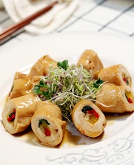 닭안심채소말이