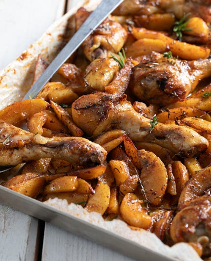 Cosce di pollo al forno