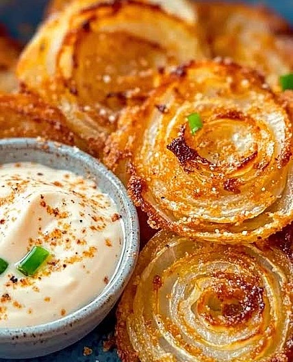 Parmesean onion rings