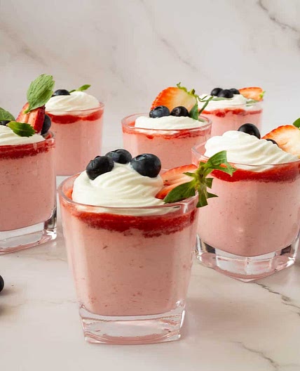 Best Strawberry Mousse