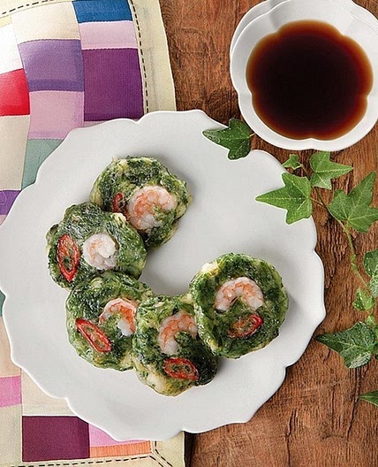 파래 새우전 만드는 법